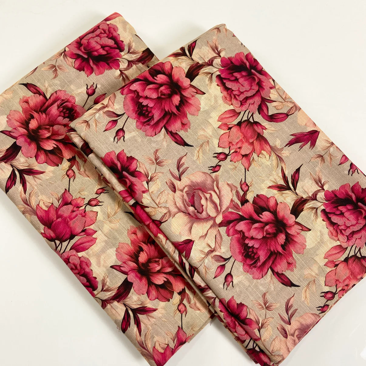 Bin Saeed Digital Printed Khaddar 2 Piece D18