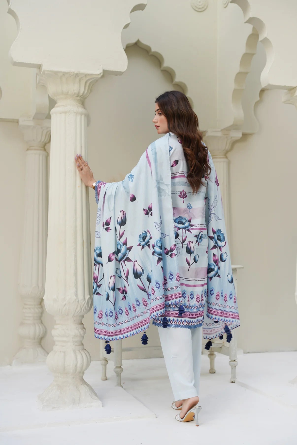 Cora By Anaya Noor Emb Karandi 3 PC D2