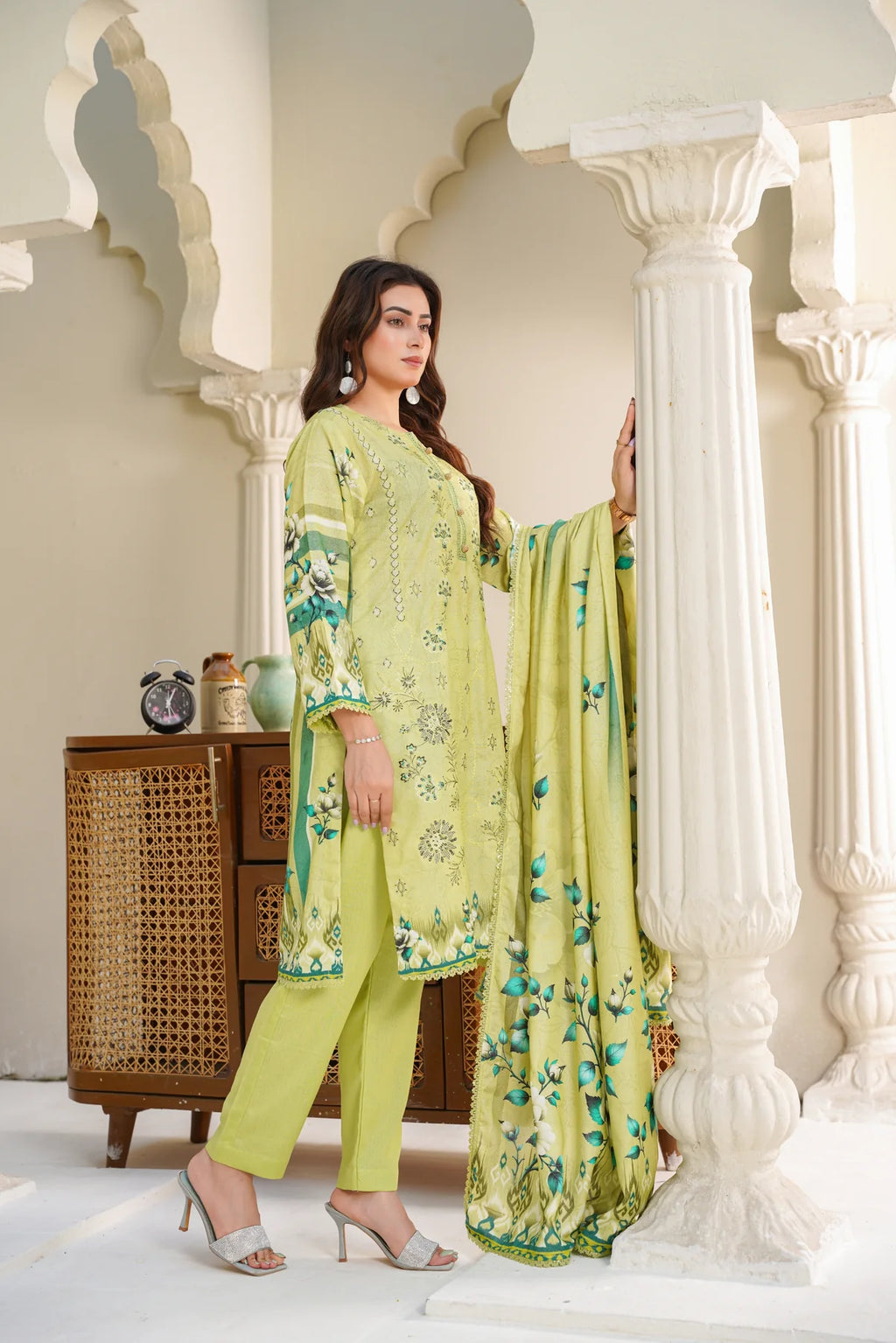 Cora By Anaya Noor Emb Karandi 3 PC D3