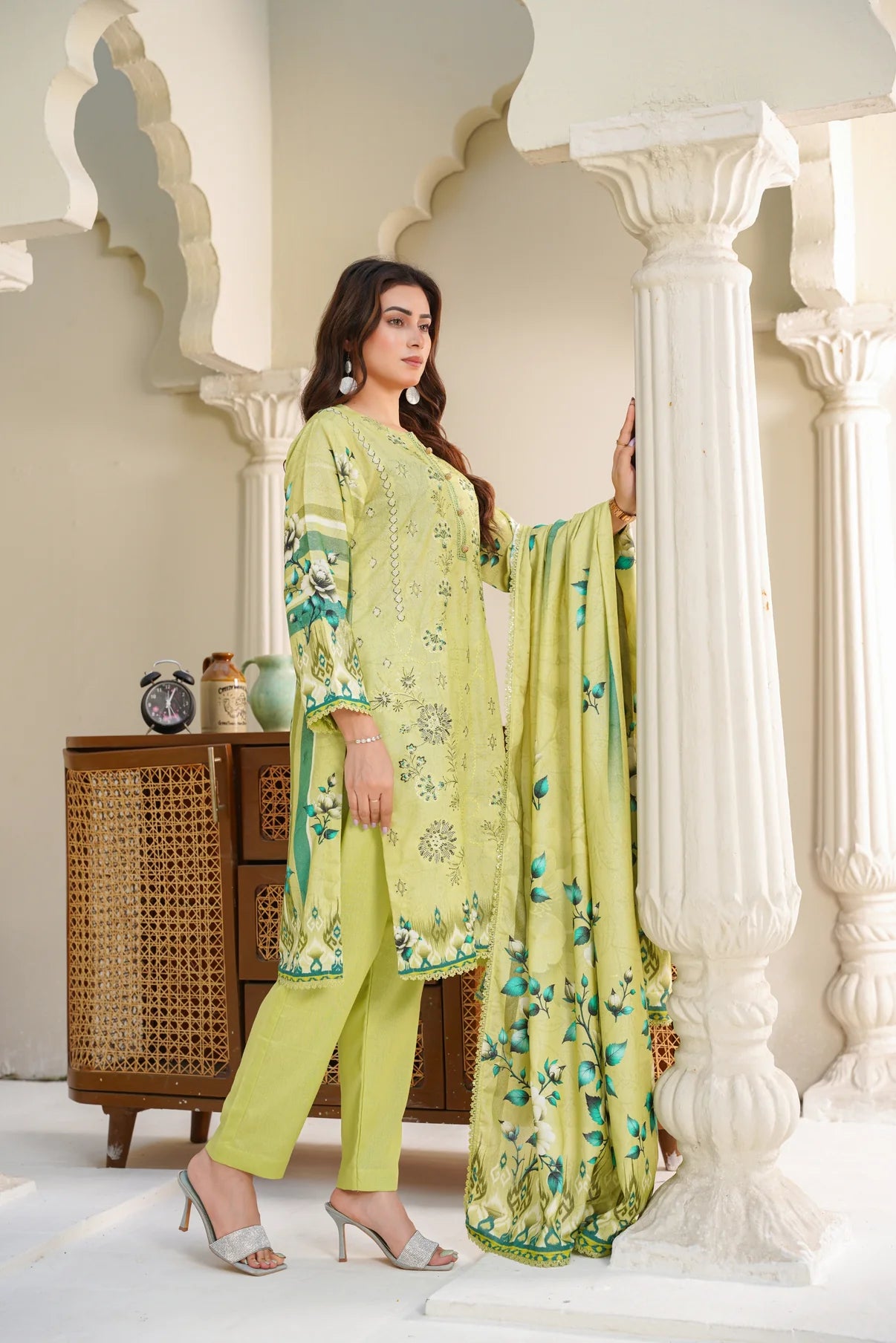Cora By Anaya Noor Emb Karandi 3 PC D3