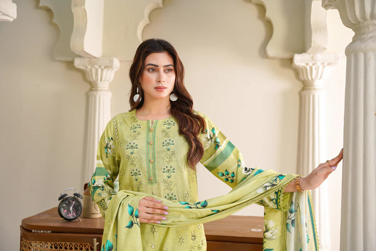 Cora By Anaya Noor Emb Karandi 3 PC D3
