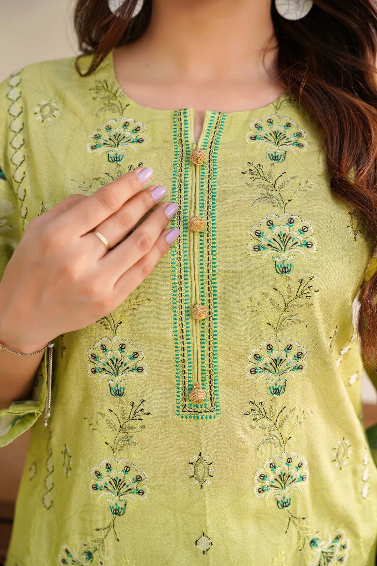 Cora By Anaya Noor Emb Karandi 3 PC D3