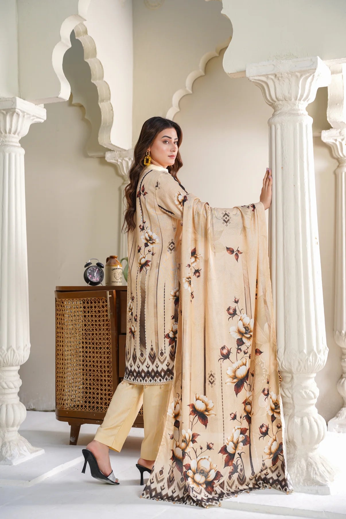 Cora By Anaya Noor Emb Karandi 3 PC D4