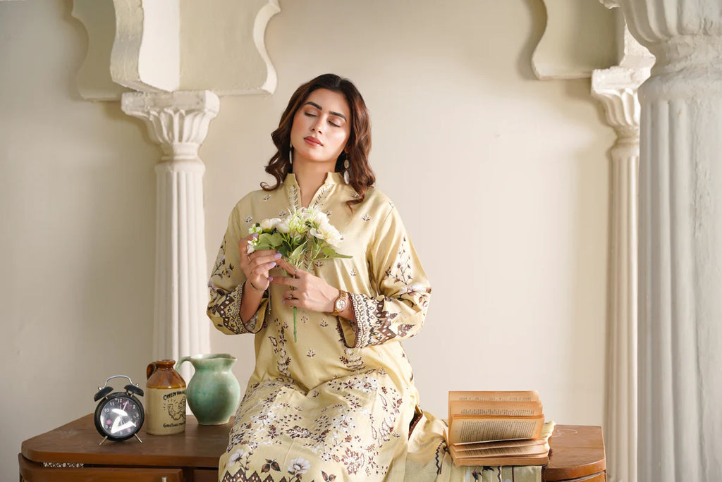 Cora By Anaya Noor Emb Karandi 3 PC D6