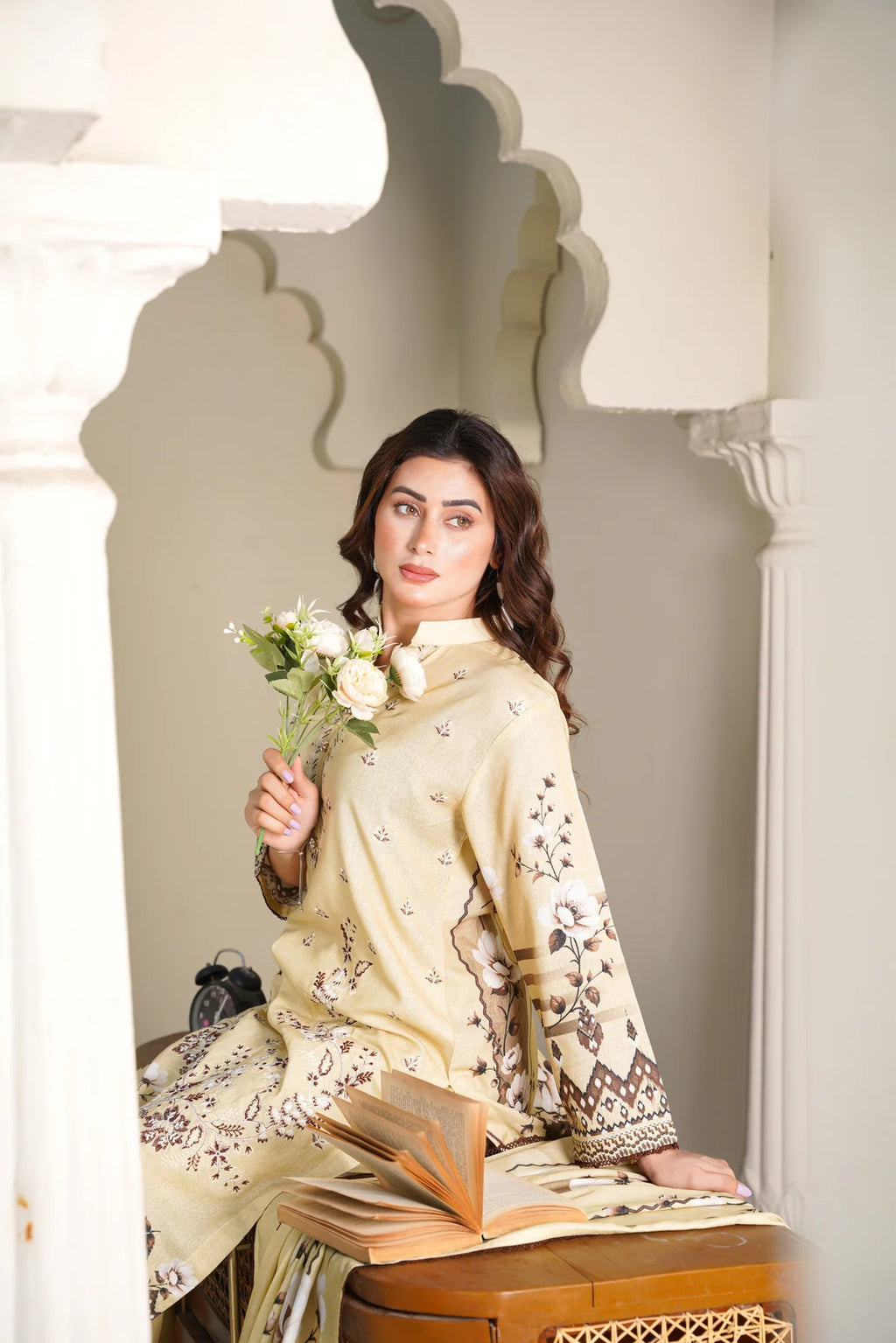 Cora By Anaya Noor Emb Karandi 3 PC D6