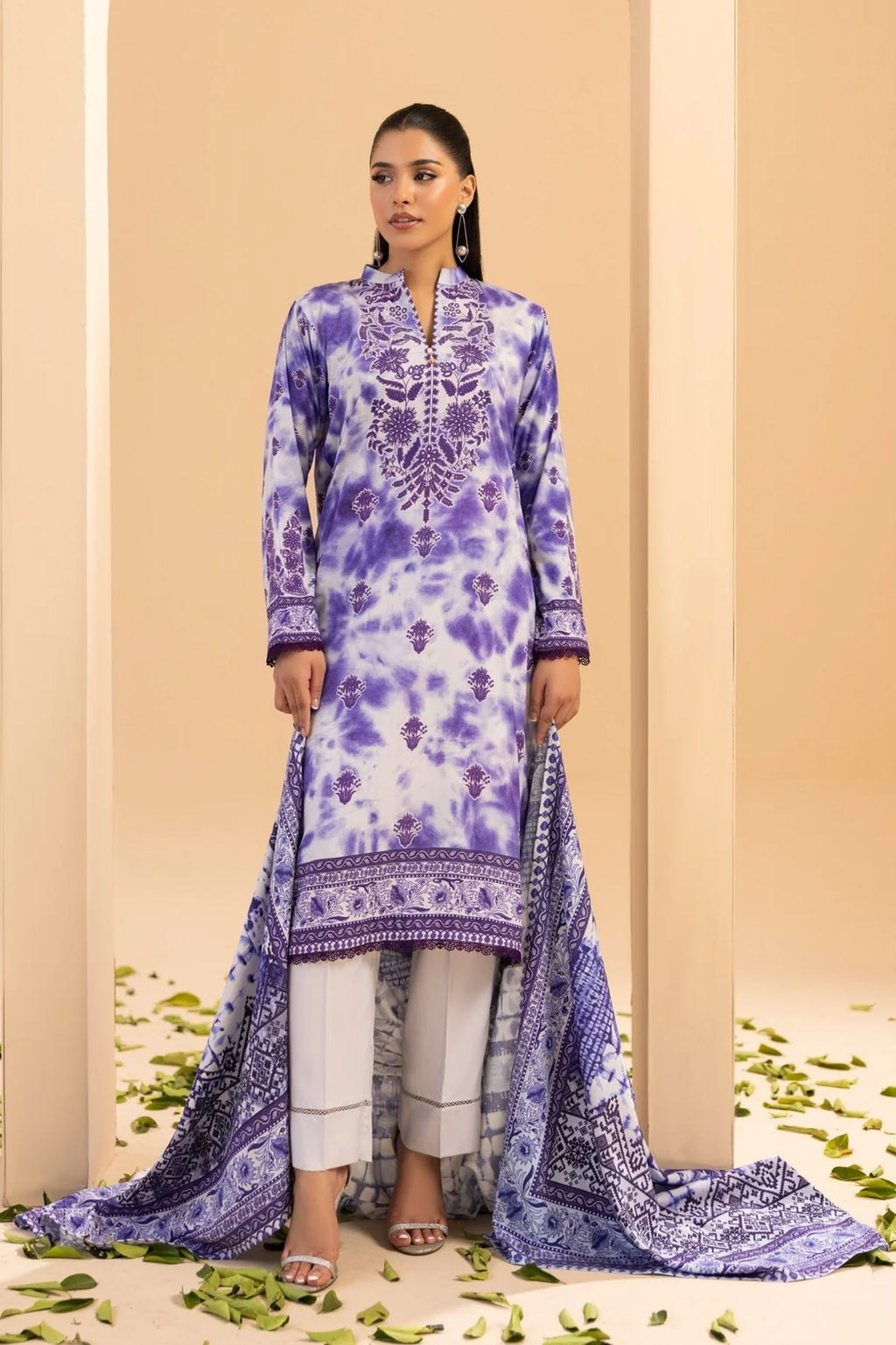 Motifz Premium Printed Linen 3PC D3