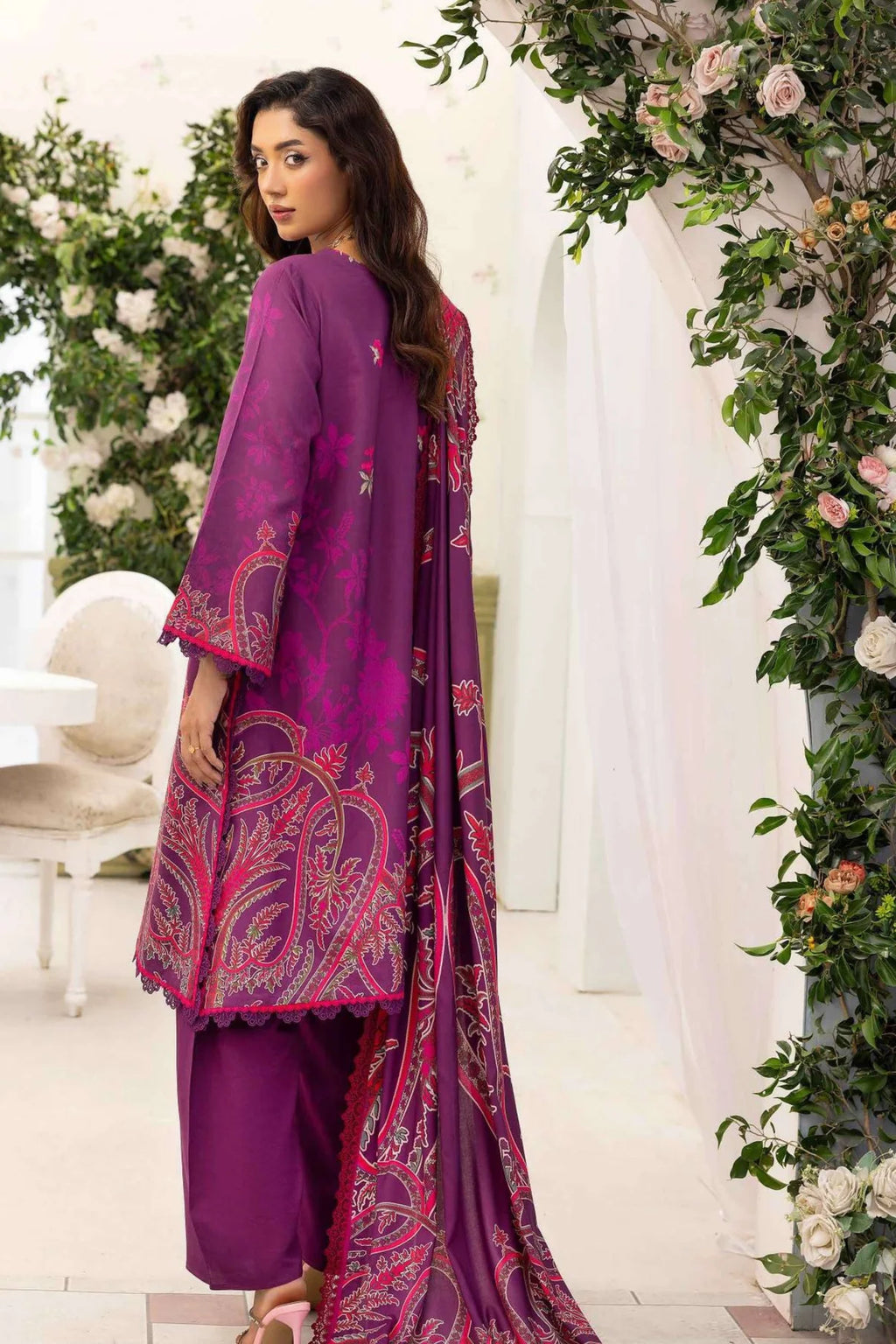 Motifz Premium Printed Linen 3PC D4