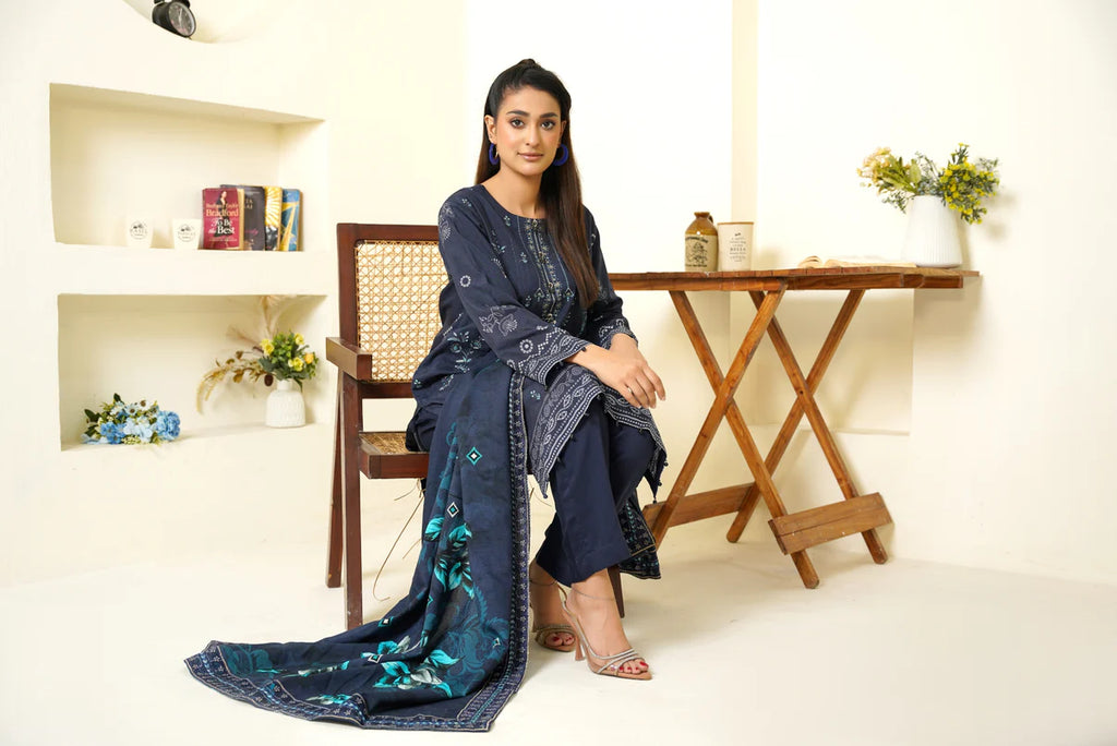 Narm o Nafees By Anaya Noor Embroidered Viscose 3PC D2