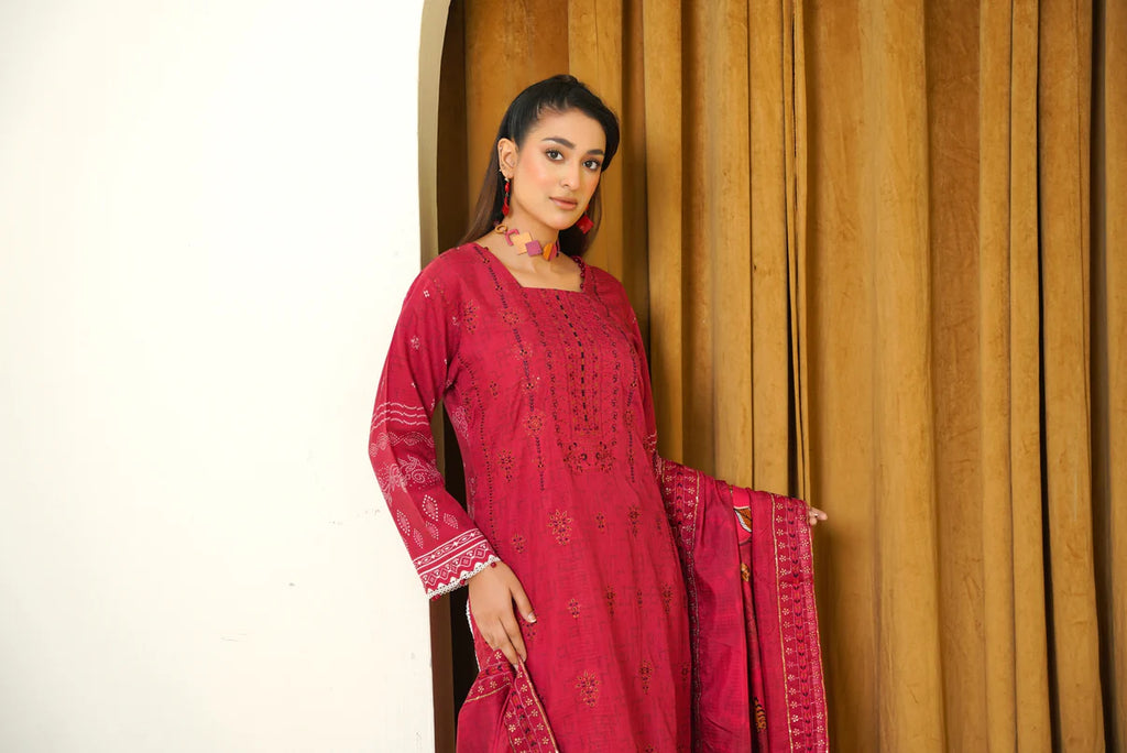 Narm o Nafees By Anaya Noor Embroidered Viscose 3PC D7