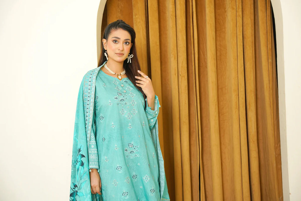 Narm o Nafees By Anaya Noor Embroidered Viscose 3PC D9