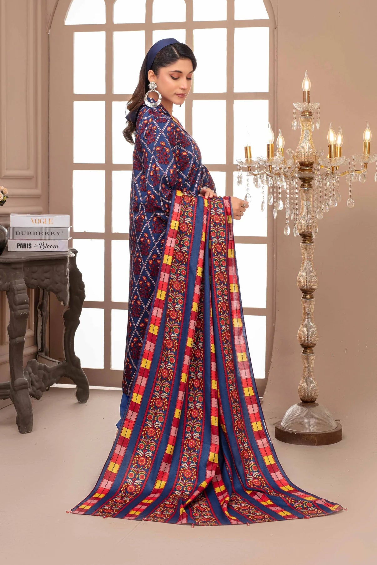 Nayel By Fiza Noor Print Viscose 3PC D2