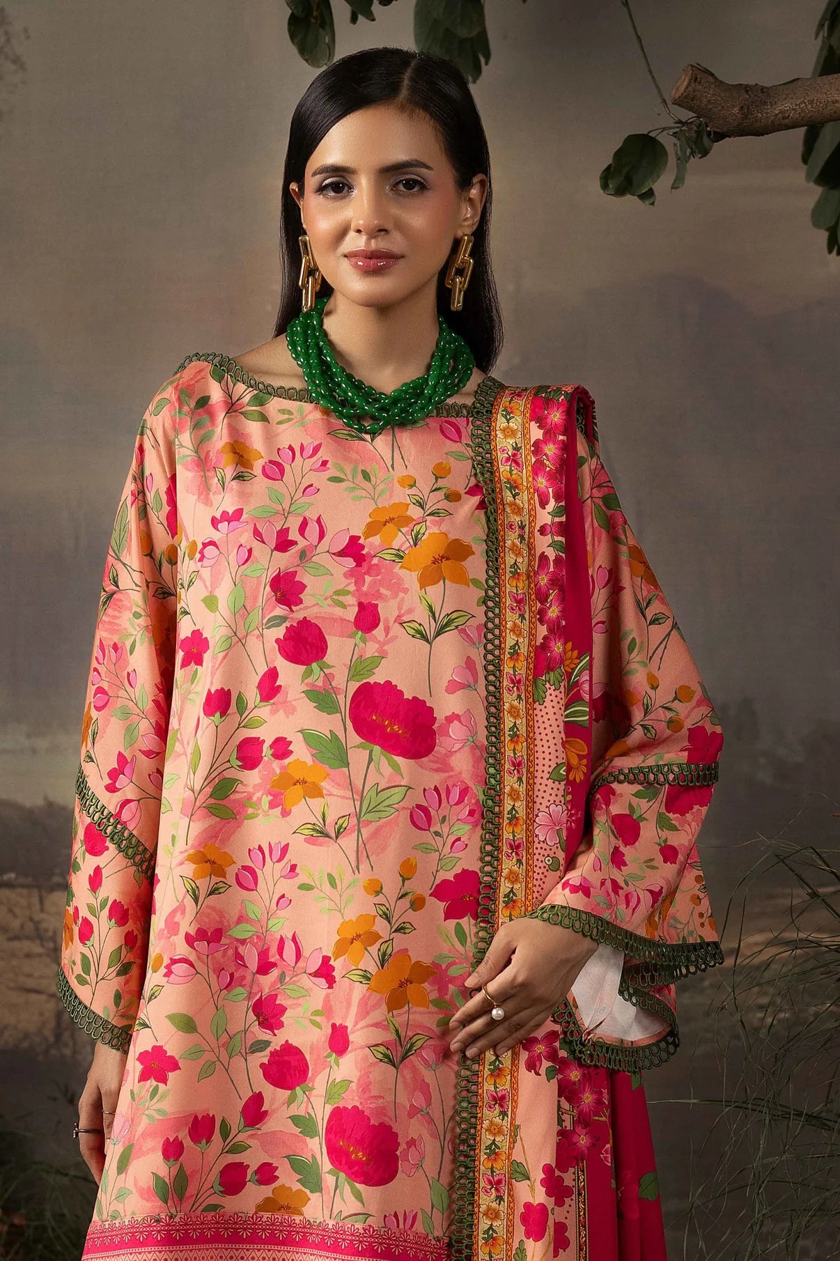 Raiha Luxury Linen 3PC D6