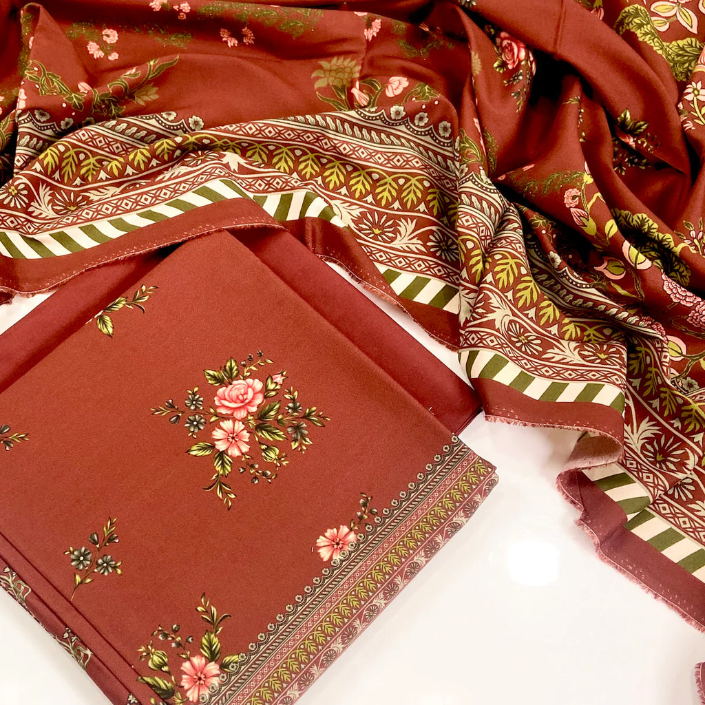 Rang Preet Digital Printed Linen 3PC D1