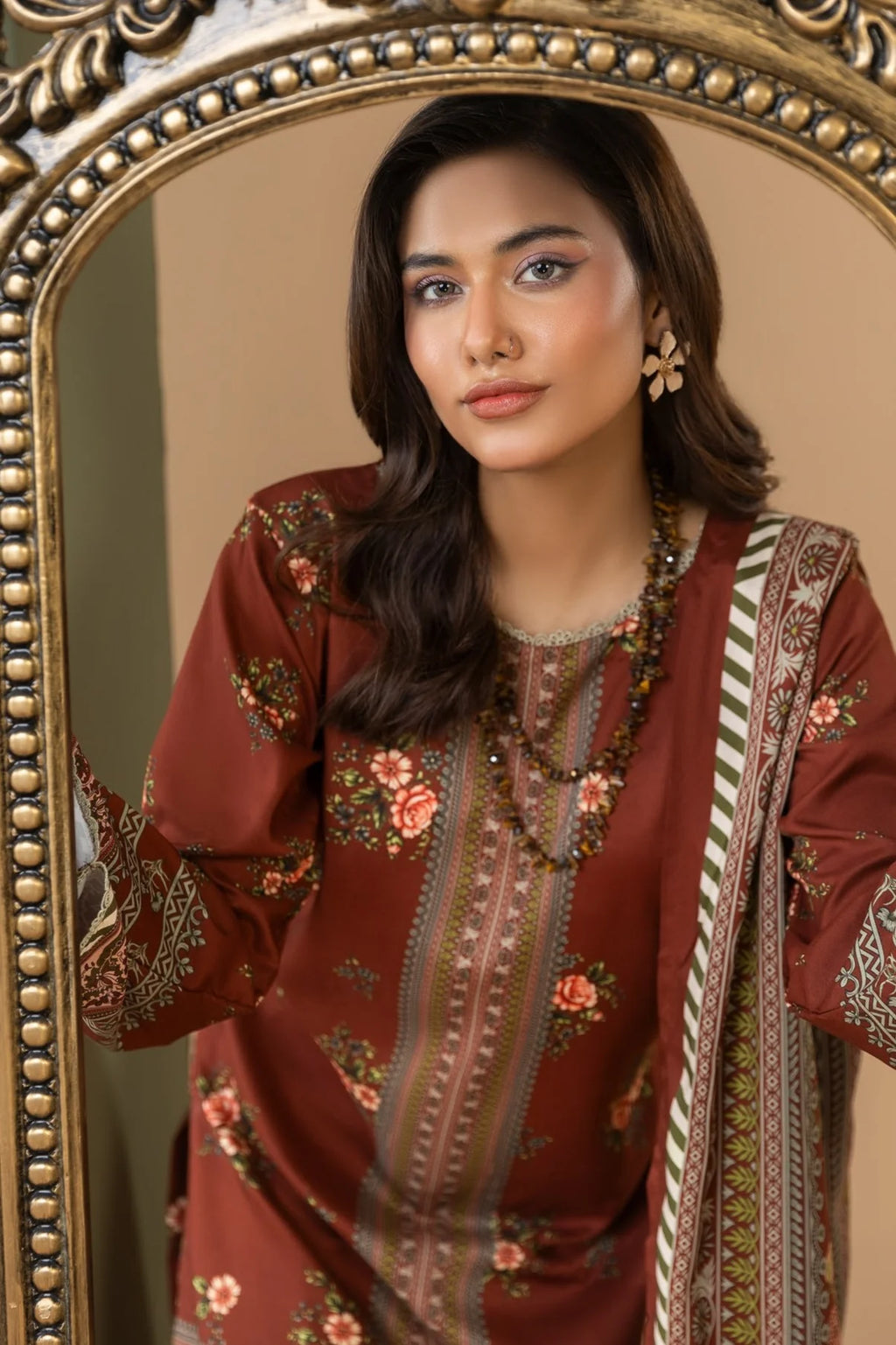 Rang Preet Digital Printed Linen 3PC D1