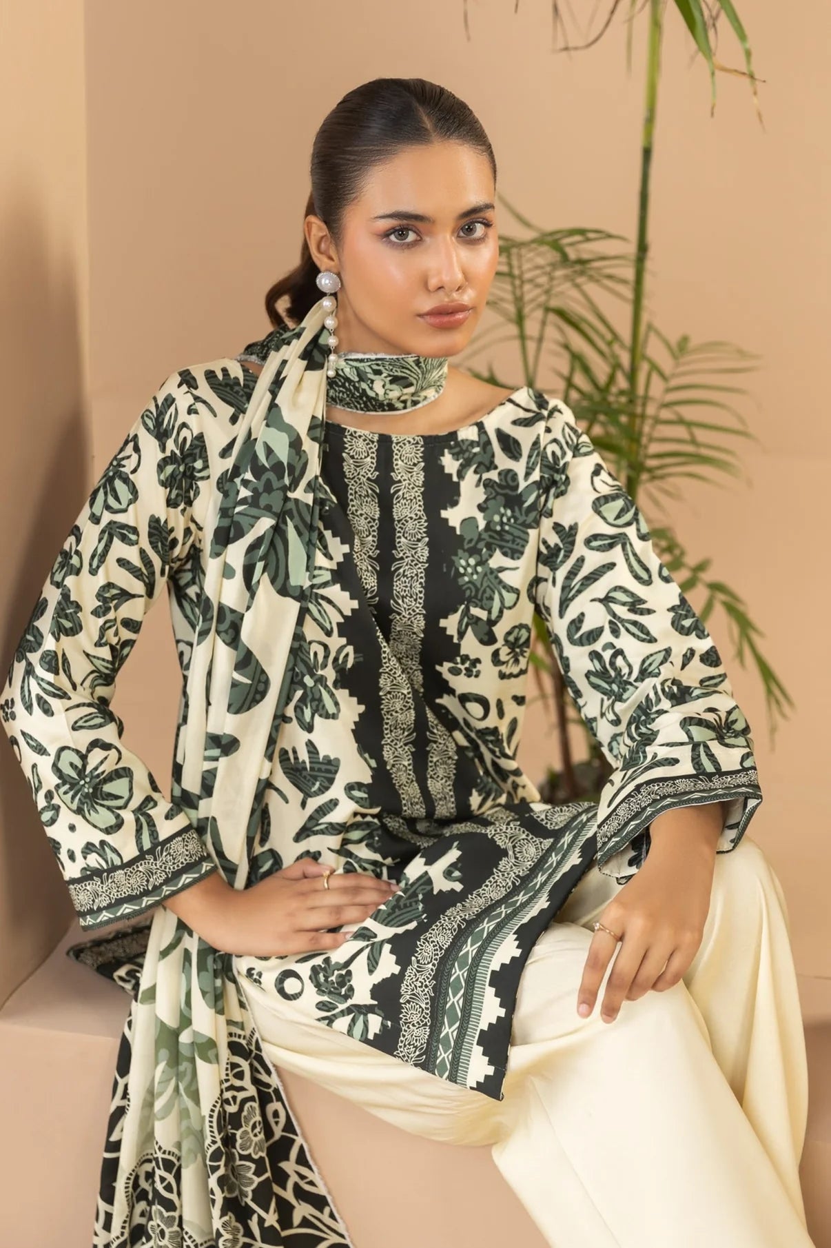 Rang Preet Digital Printed Linen 3PC D2