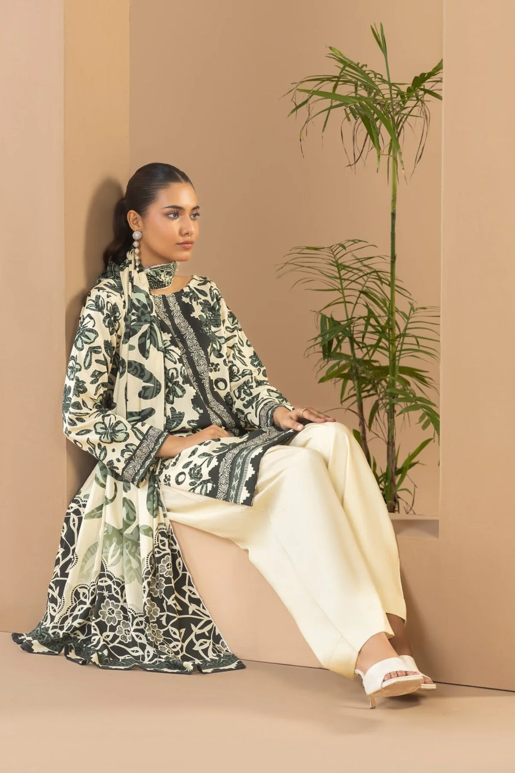 Rang Preet Digital Printed Linen 3PC D2