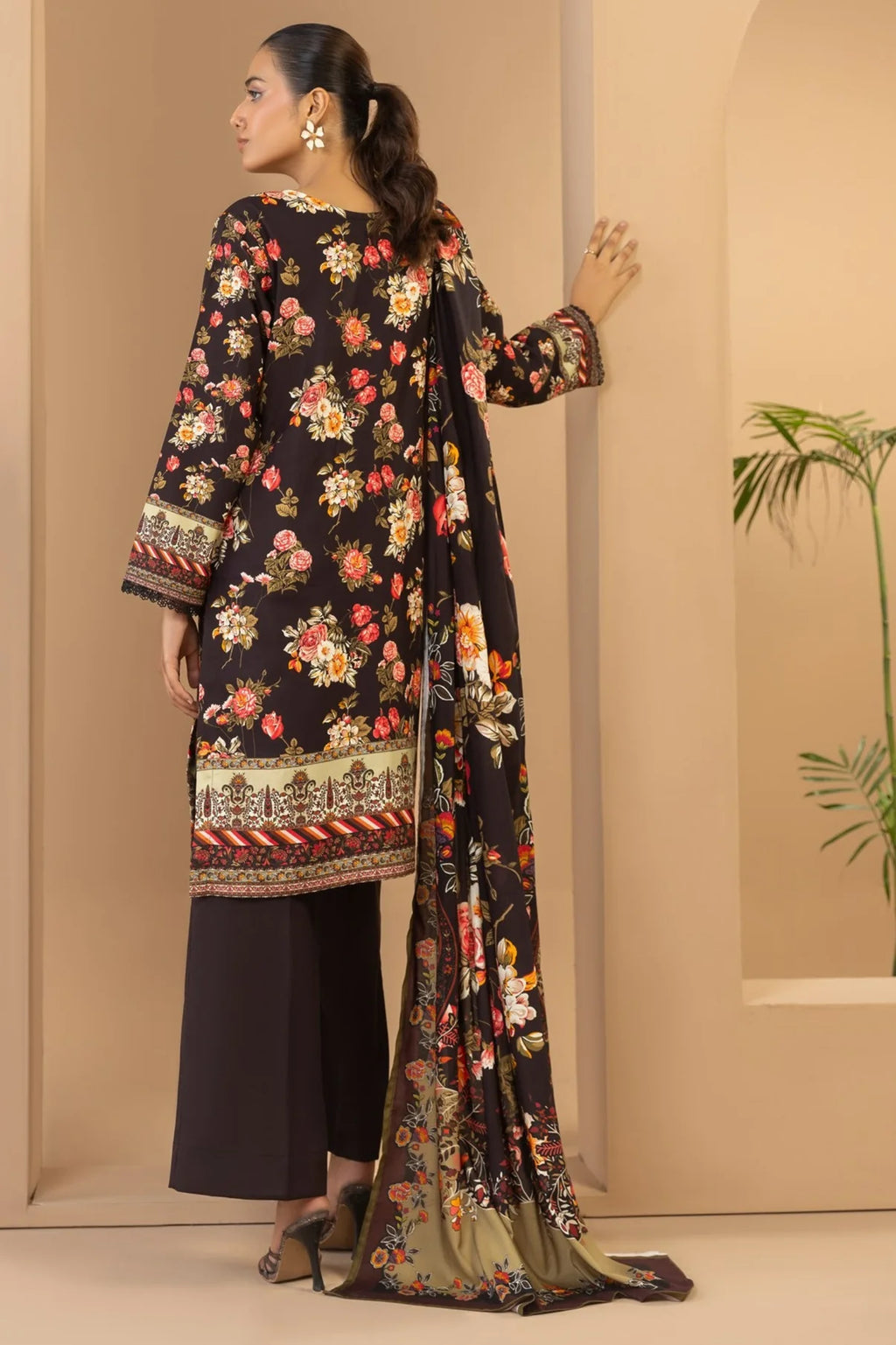 Rang Preet Digital Printed Linen 3PC D3