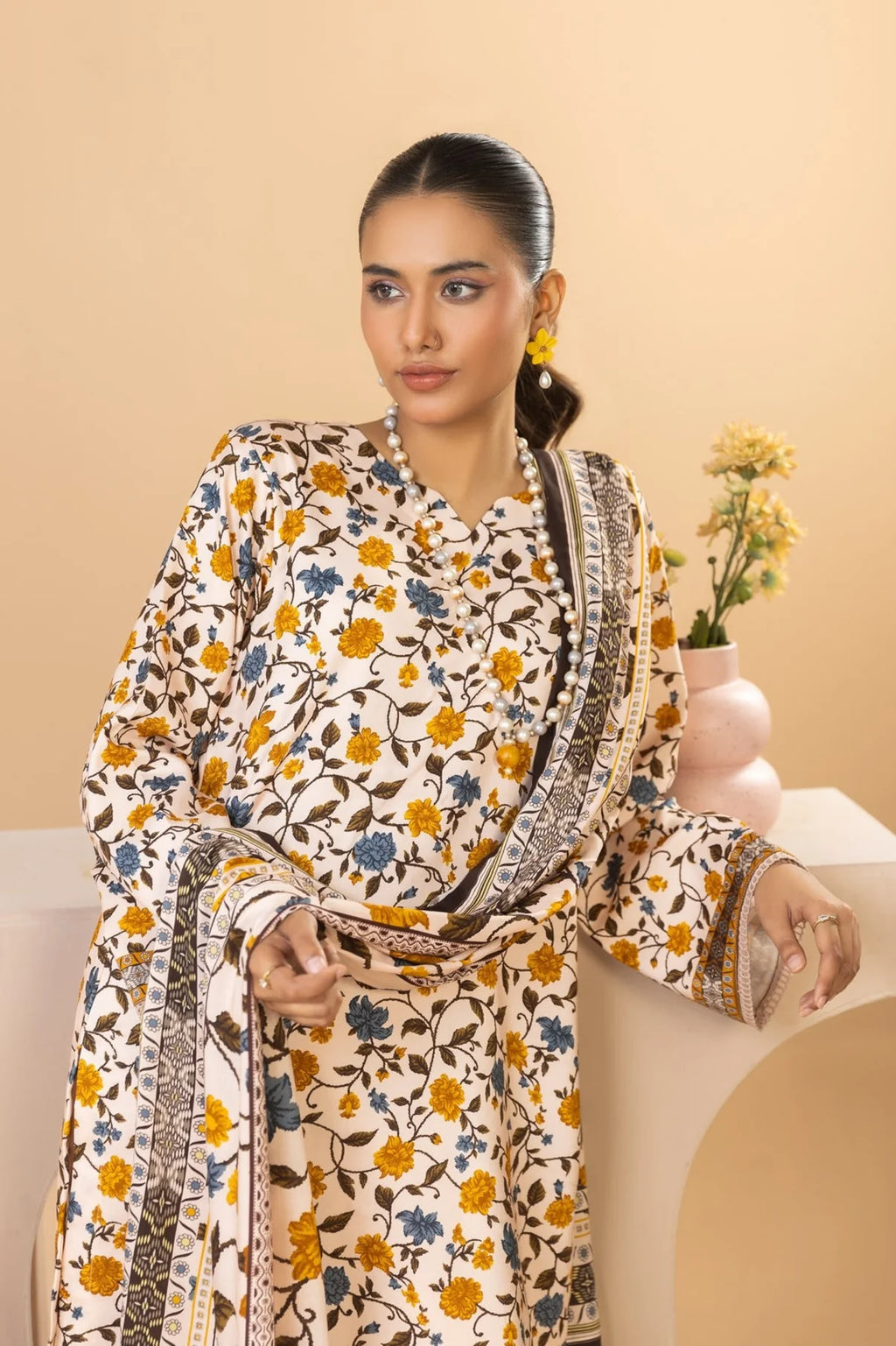 Rang Preet Digital Printed Linen 3PC D4