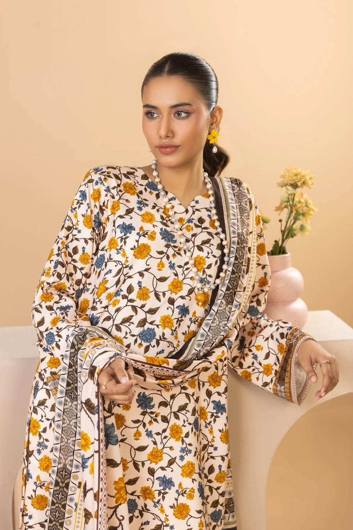 Rang Preet Digital Printed Linen 3PC D4