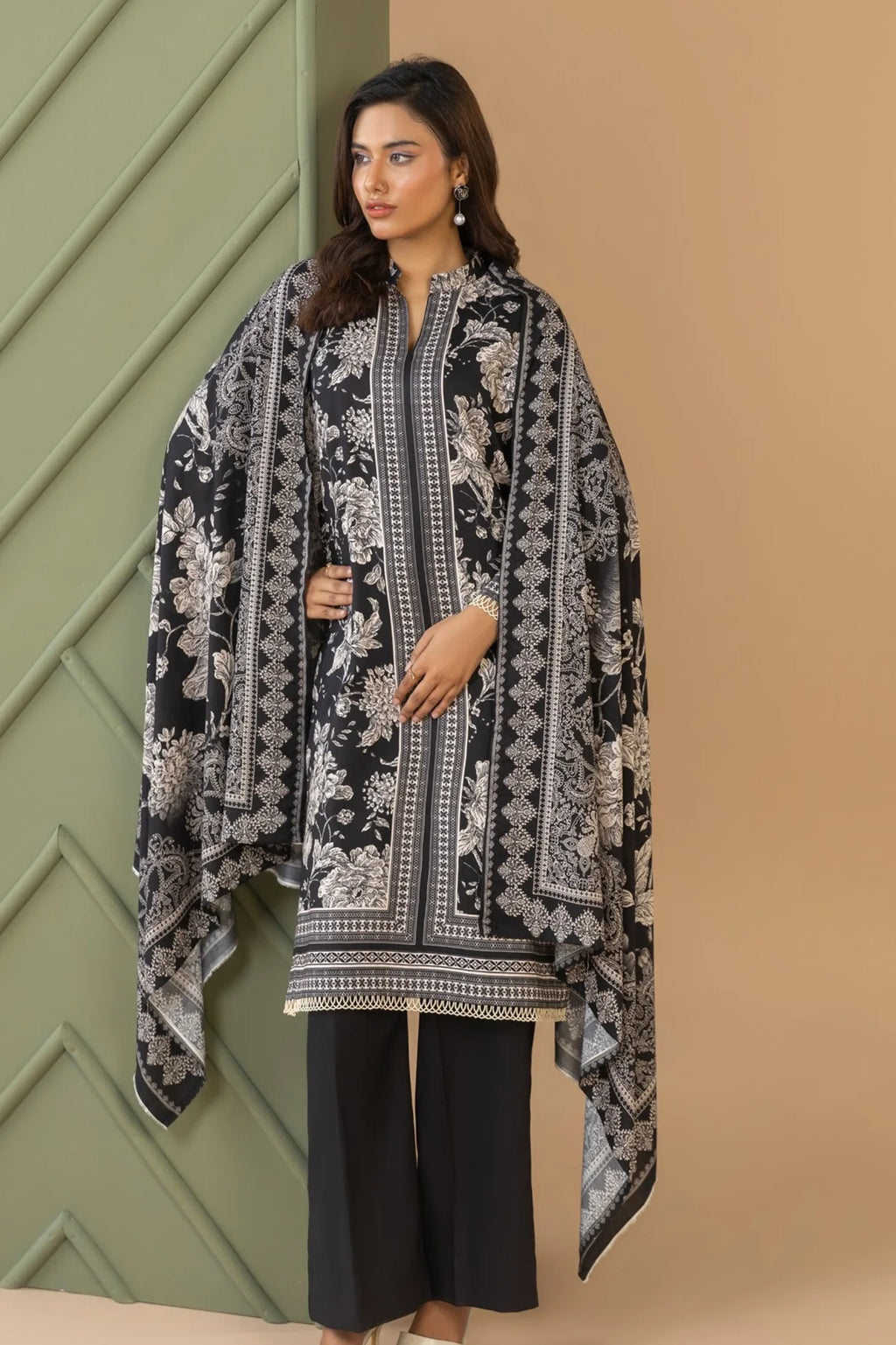 Rang Preet Digital Printed Linen 3PC D7