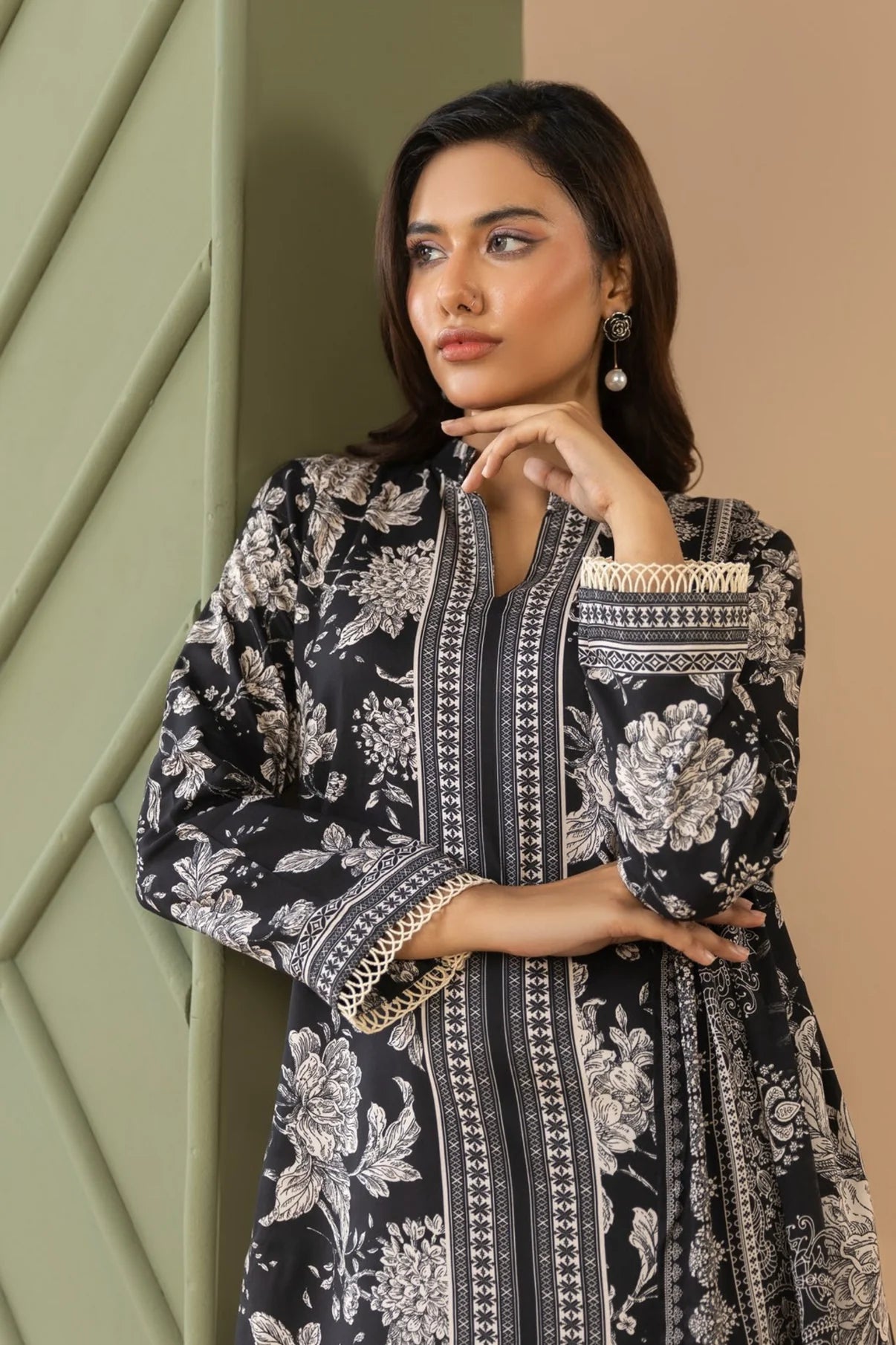 Rang Preet Digital Printed Linen 3PC D7