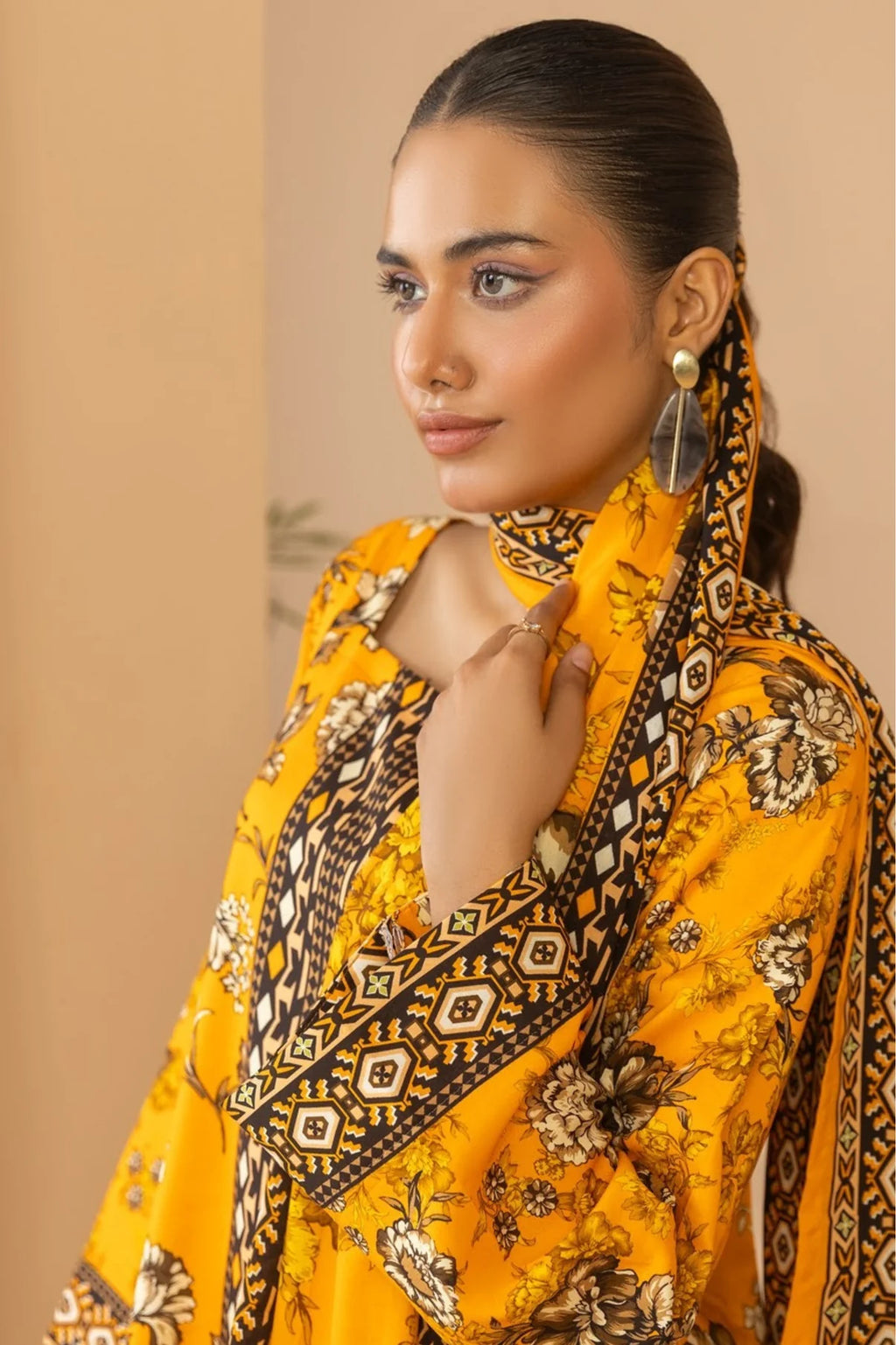 Rang Preet Digital Printed Linen 3PC D8